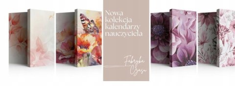 Kalendarz książkowy B6 dzienny z gumką 2026 W05