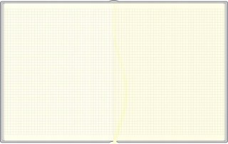 Notes A4 w kratkę z gumką W05