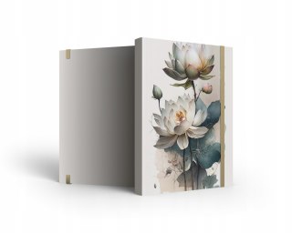 Notes A5 w kratkę z gumka R12