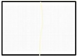 Notes A5 w kratkę z gumka W12