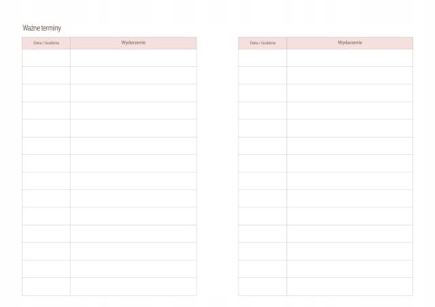 Kalendarz nauczyciela A5 dzienny z gumką 2025/2026 T12