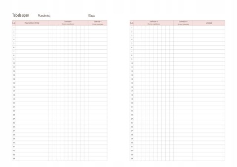 Kalendarz nauczyciela A5 dzienny z gumką 2025/2026 T12
