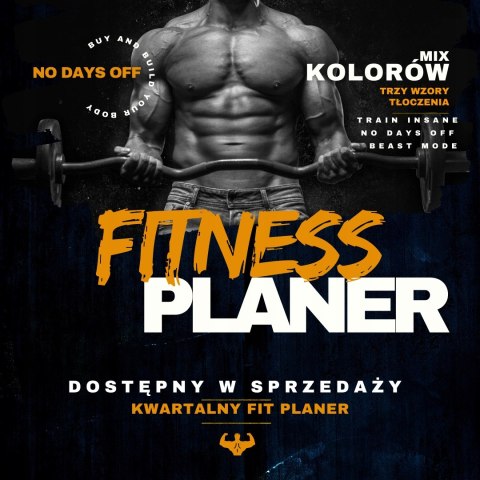 Fit planer B5 kwartalny planer fitnessowy L04