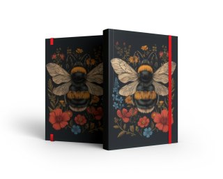 Kalendarz książkowy B5 tygodniowy z gumką 2026 R08