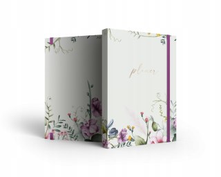 Kalendarz książkowy A4 Dzienny z gumką 2026 L04