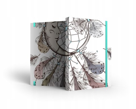 Kalendarz książkowy A4 Tygodniowy z gumką na 2026 K86