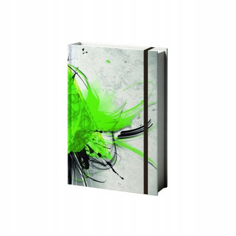 Kalendarz książkowy A5 dzienny z gumką 2026 M02