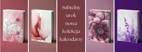 Kalendarz książkowy B5 tygodniowy z gumką 2026 R13