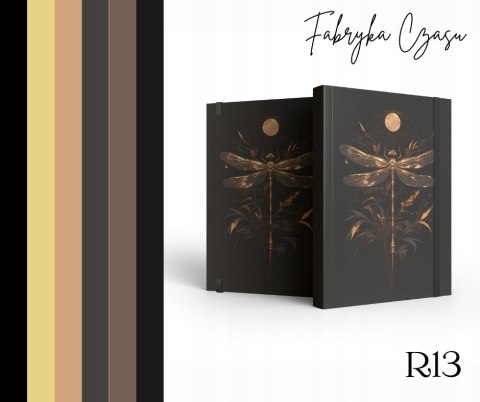 Kalendarz książkowy B5 tygodniowy z gumką 2026 R13