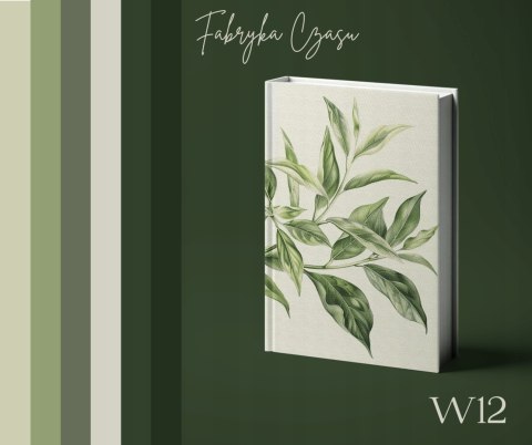 Notes A5 w kratkę z gumka W12