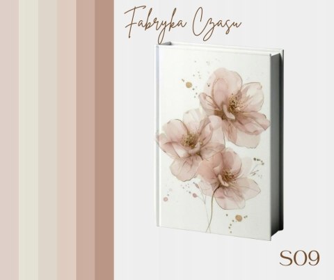 Notes B5 w kropki z gumką S09