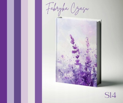 Notes B5 w kropki z gumką S14