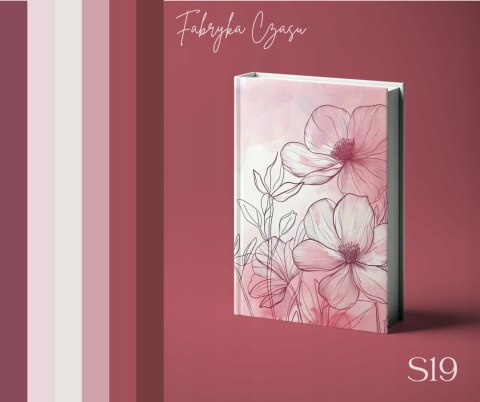 Notes B5 w kropki z gumką S19