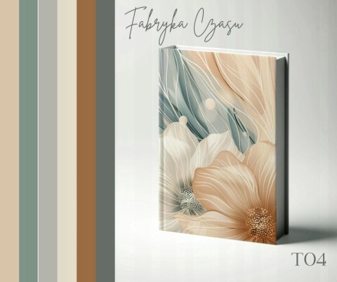 Notes B5 w kropki z gumką T04