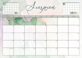 Planer ścienny biurkowy B3 październik'25-wrzesień'26 kalendarz biurko ścianę