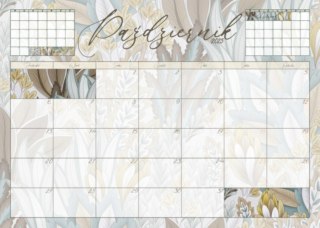 Planer ścienny biurkowy B3 październik'25-wrzesień'26 kalendarz biurko ścianę