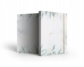 Kalendarz książkowy A4 Tygodniowy z gumką na 2026 N12