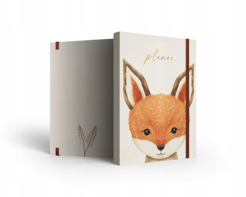 Kalendarz książkowy A5 dzienny 2026 z gumką J03