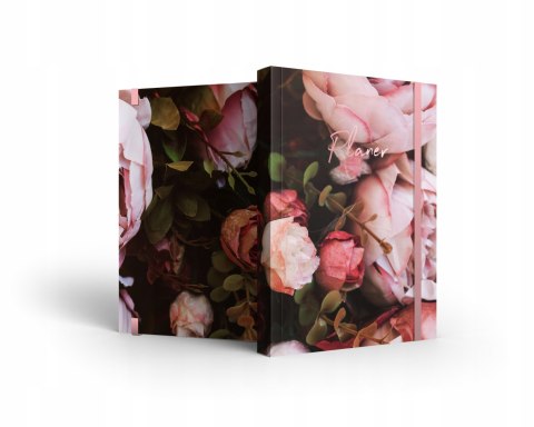 Kalendarz książkowy A5 dzienny 2026 z gumką K52