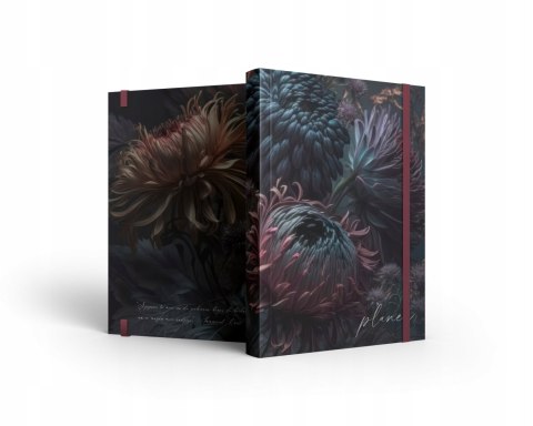 Kalendarz książkowy A5 dzienny 2026 z gumką S01