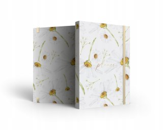 Kalendarz książkowy B5 dzienny z gumką 2026 L07