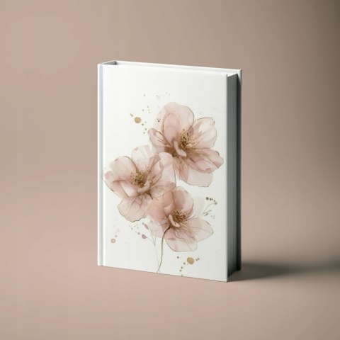 Notes A5 w kratkę z gumką S09