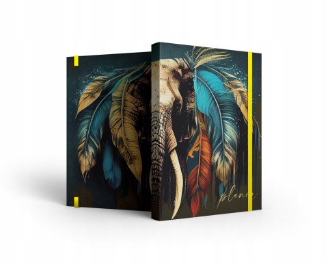 Kalendarz A4 dzienny z gumką 2026 J09