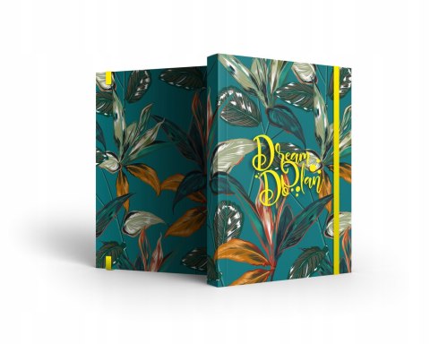 Kalendarz A4 dzienny z gumką 2026 K77