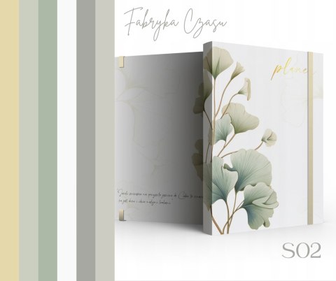 Kalendarz książkowy 2026 A6 tygodniowy z gumką S02