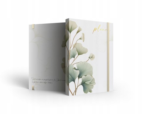 Kalendarz książkowy A5 dzienny 2026 z gumką S02