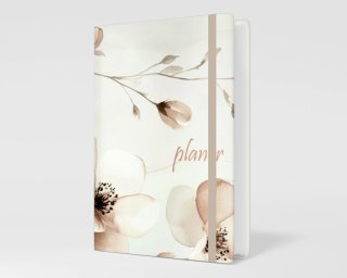 Kalendarz książkowy A5 dzienny 2026 z gumką S04