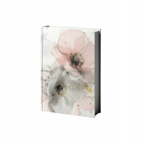 Kalendarz książkowy A5 dzienny 2026 z gumką S08