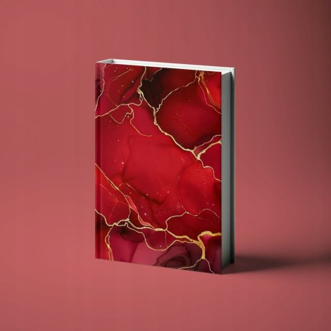 Kalendarz książkowy B5 dzienny z gumką 2026 W06