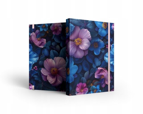 Notes w kratkę A4 z gumką 144 strony R05