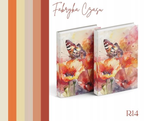 Kalendarz A4 Tygodniowy 2026 z gumką R14