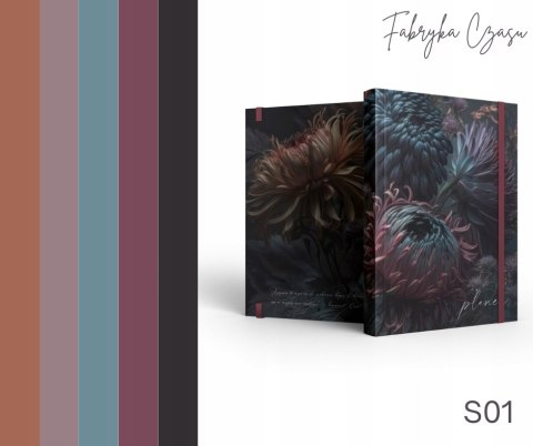 Kalendarz A4 Tygodniowy z gumką 2026 S01