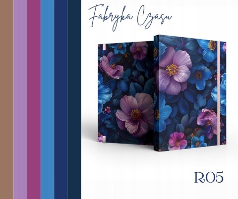 Kalendarz książkowy 2026 A6 tygodniowy z gumką R05