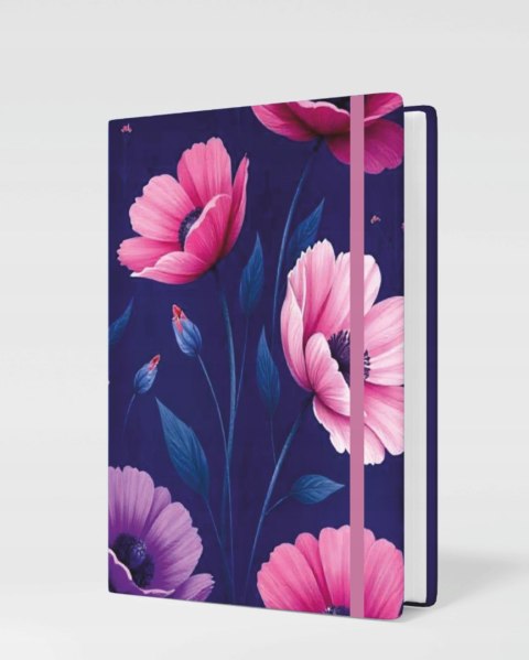 Kalendarz książkowy A5 dzienny 2026 z gumką R18