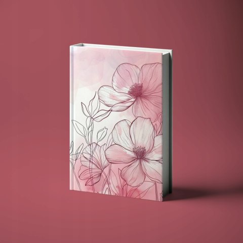 Kalendarz książkowy A5 dzienny 2026 z gumką S19