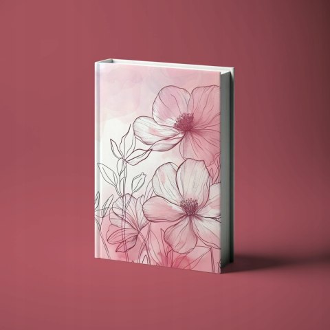 Notes A5 w kratkę z gumką S19