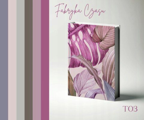 Notes A5 w kratkę z gumką T04