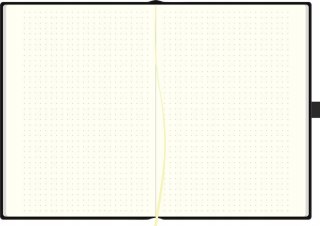 Notes B6 w kropki R09 z gumką